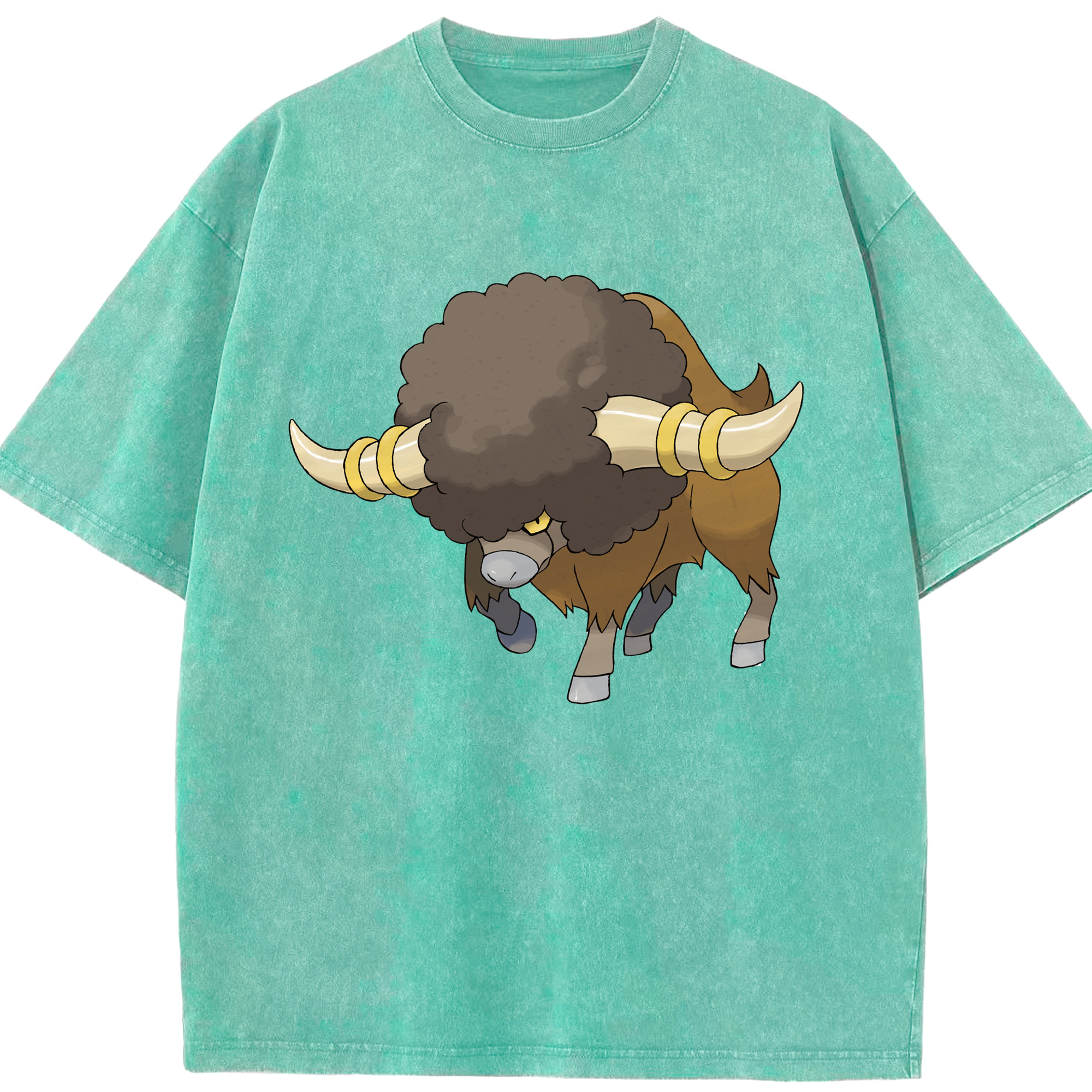 （画像用） ポケットモンスター Pokémon 綿100% ヴィンテージ風 半袖Tシャツ（フロントプリント）